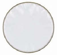 SONORUS Drum head white coated 18"